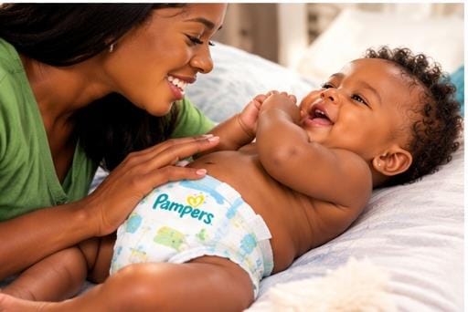 Maman partageant un moment tendre avec son bébé